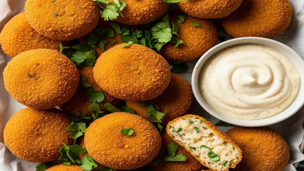 Bolinhos de Peixe Fácil: Sabor do Mar Crocante e Descomplicado!